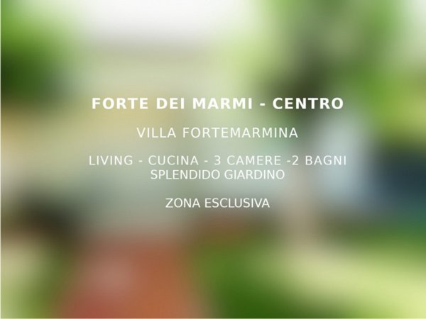 casa indipendente in vendita a Forte dei Marmi