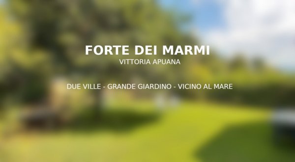 casa indipendente in vendita a Forte dei Marmi in zona Vittoria Apuana