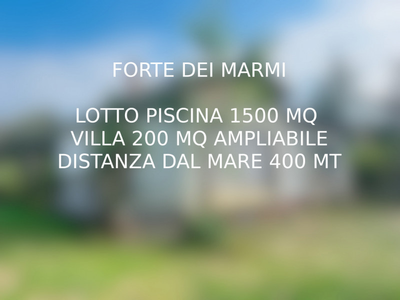 casa indipendente in vendita a Forte dei Marmi in zona Vittoria Apuana