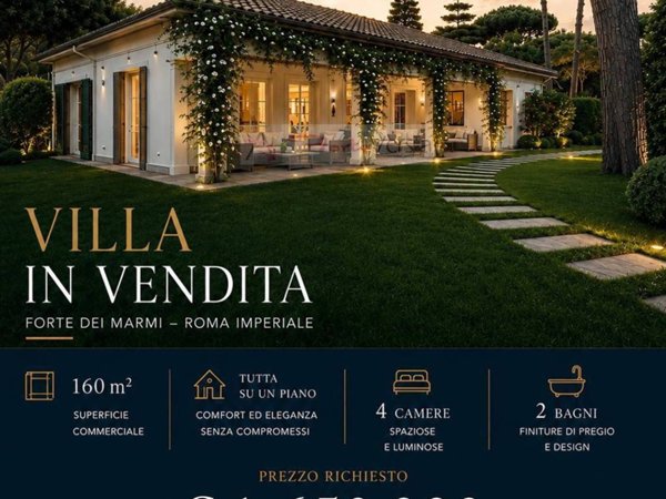 casa indipendente in vendita a Forte dei Marmi in zona Roma Imperiale