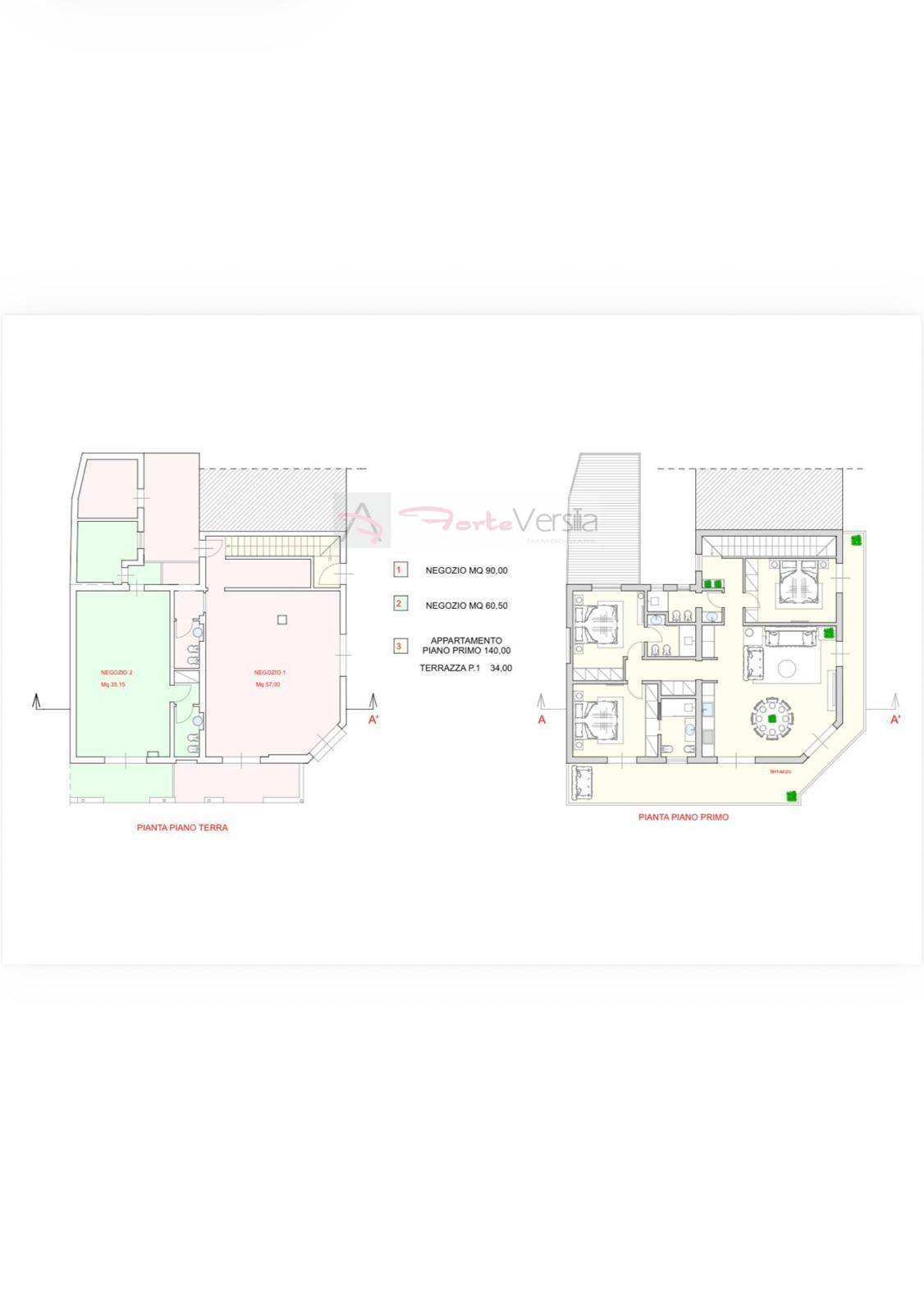 casa indipendente in vendita a Forte dei Marmi in zona Roma Imperiale