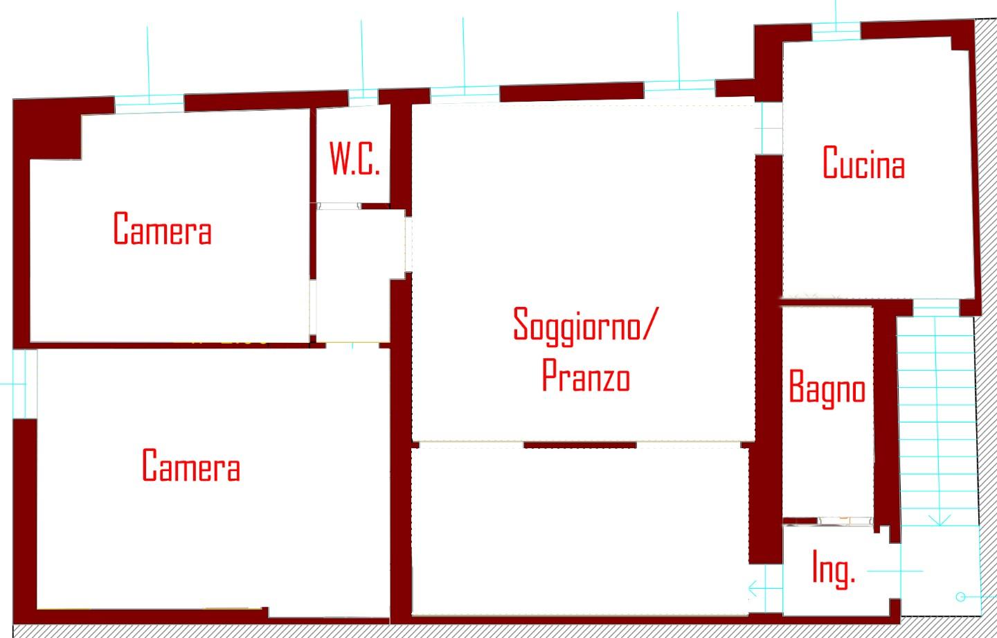 appartamento in vendita a Lucca in zona Centro Città