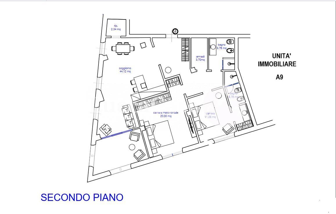 appartamento in vendita a Lucca in zona Centro Città