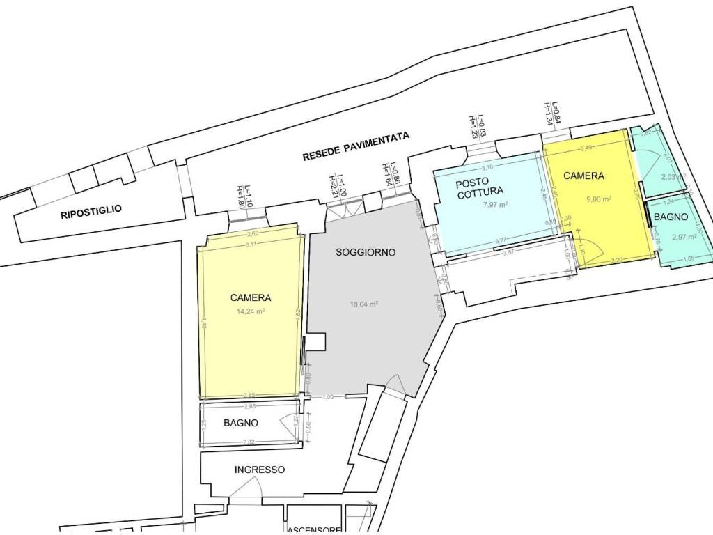 appartamento in vendita a Lucca in zona Centro Città