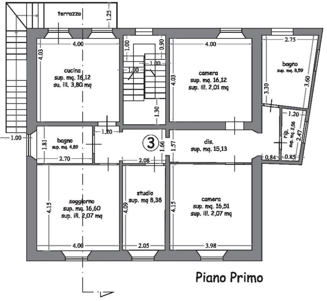 appartamento in vendita a Lucca in zona Picciorana