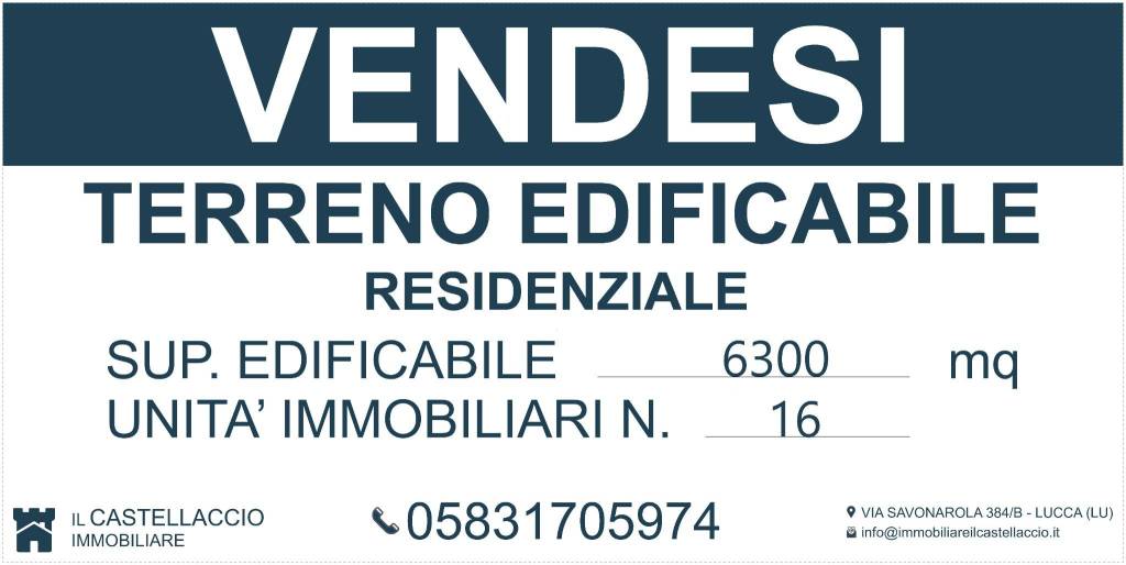 terreno edificabile in vendita a Lucca in zona Ponte a Moriano