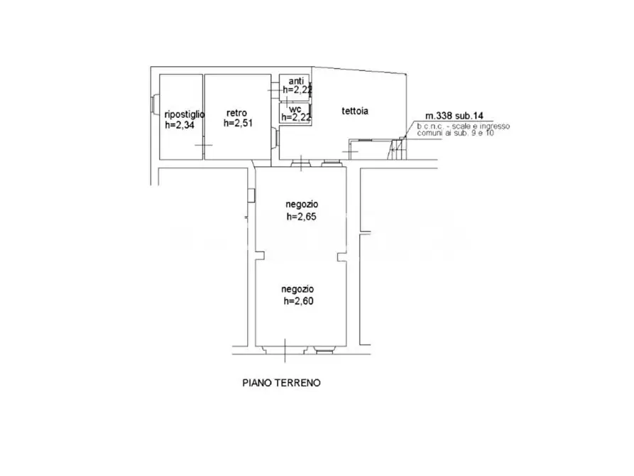 negozio in vendita a Lucca in zona San Lorenzo a Vaccoli