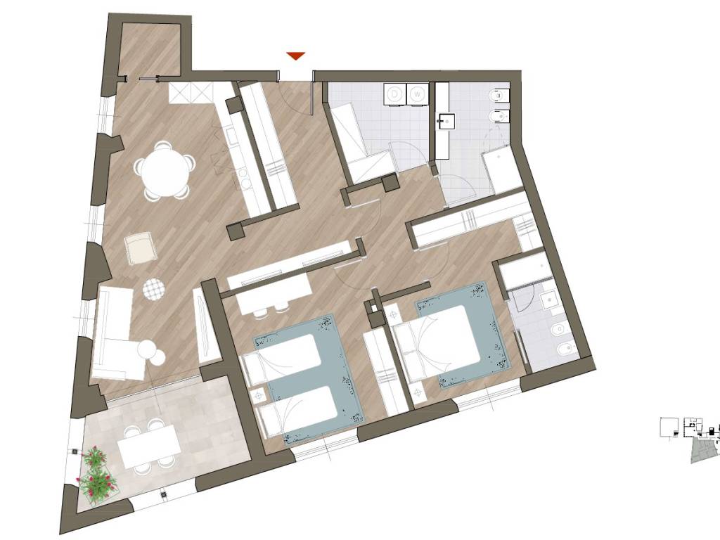 appartamento in vendita a Lucca in zona Pontetetto