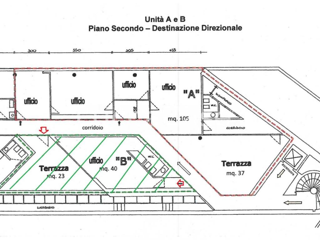 ufficio in vendita a Lucca in zona Sant'Anna