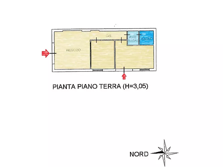 locale commerciale in vendita a Lucca in zona Centro Città