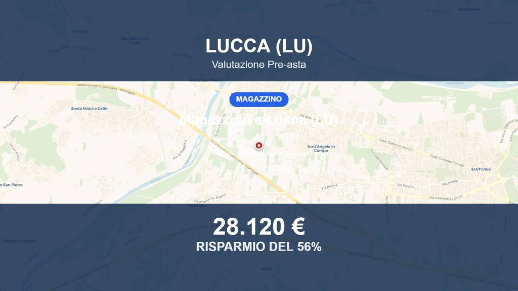 locale commerciale in vendita a Lucca in zona Sant'Angelo in Campo