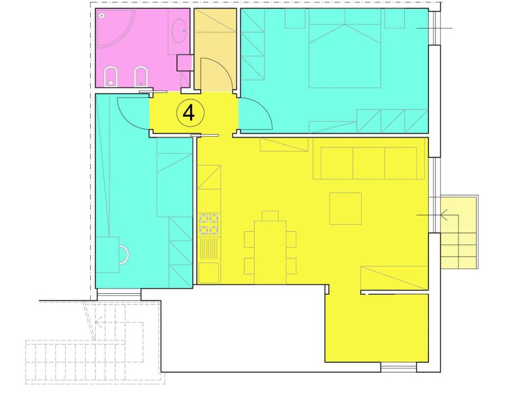 appartamento in vendita a Massarosa in zona Gualdo