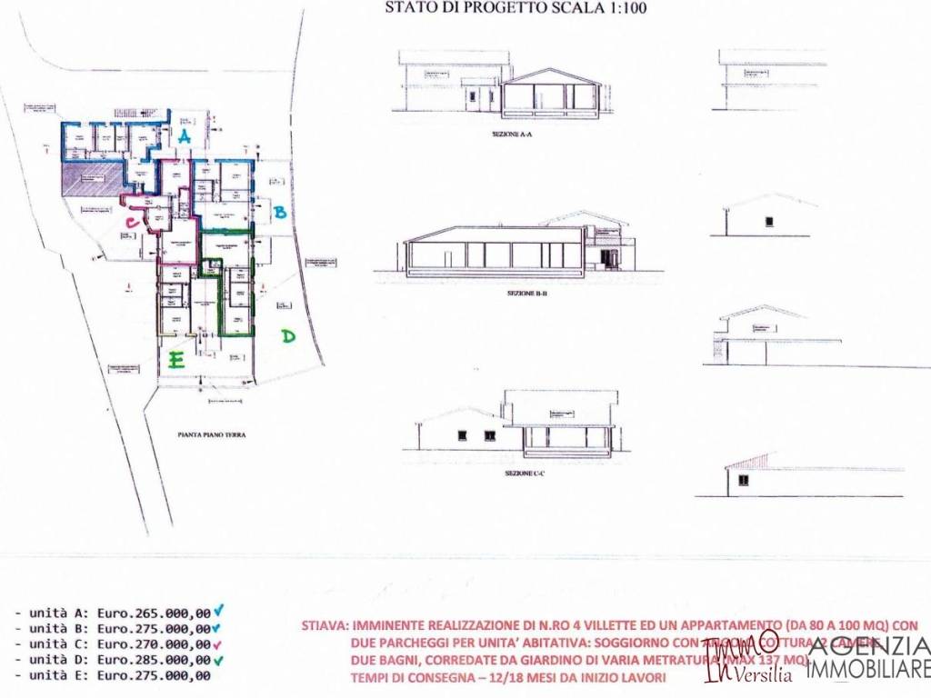 casa indipendente in vendita a Massarosa in zona Stiava