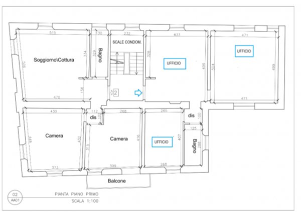 ufficio in vendita a Massarosa in zona Quiesa