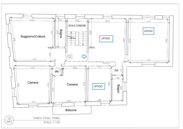 ufficio in vendita a Massarosa in zona Quiesa