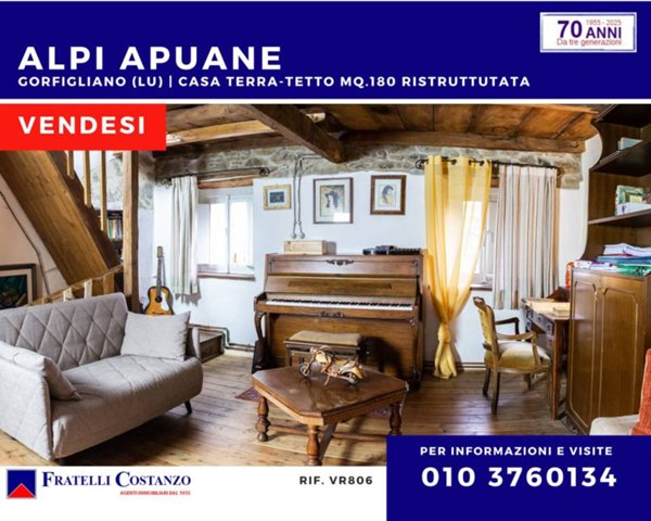 casa indipendente in vendita a Minucciano in zona Gorfigliano