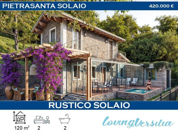 casa indipendente in vendita a Pietrasanta in zona Solaio