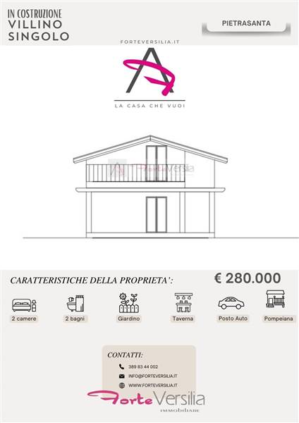casa indipendente in vendita a Pietrasanta in zona Africa
