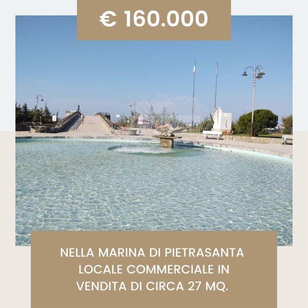 locale commerciale in vendita a Pietrasanta in zona Tonfano