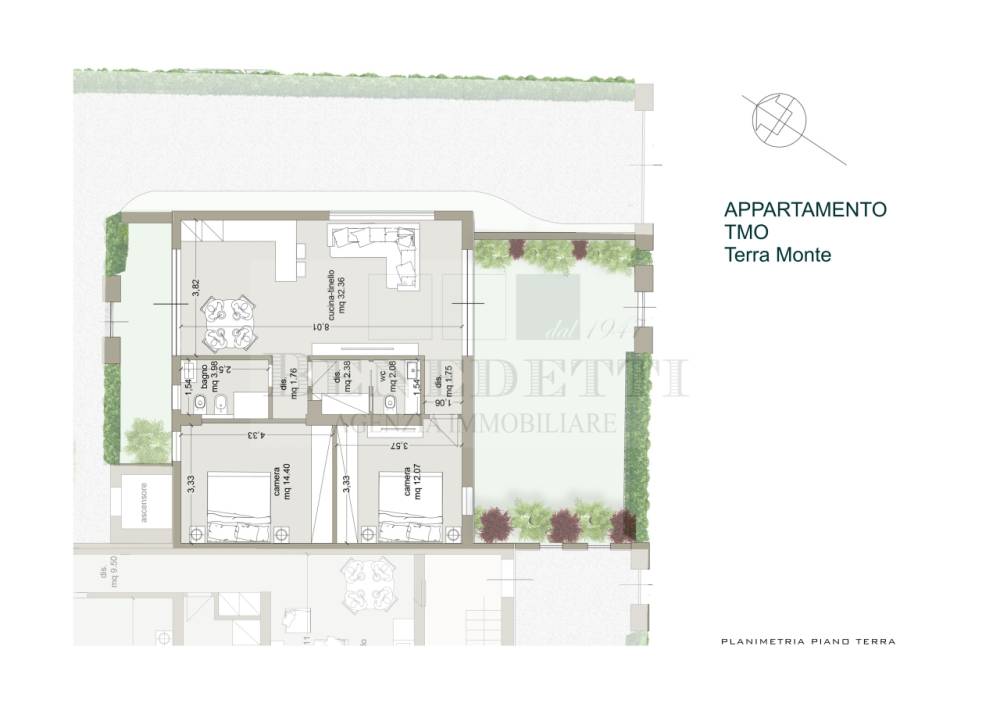 appartamento in vendita a Pietrasanta in zona Vignone