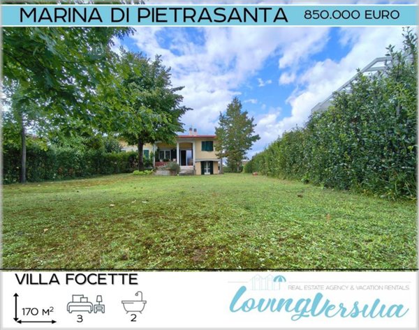 casa indipendente in vendita a Pietrasanta in zona Focette