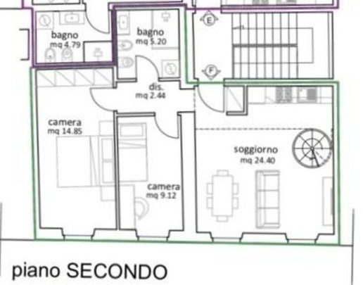 appartamento in vendita a Porcari