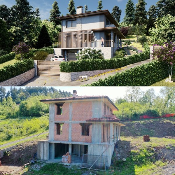 casa indipendente in vendita a San Romano in Garfagnana in zona Villetta