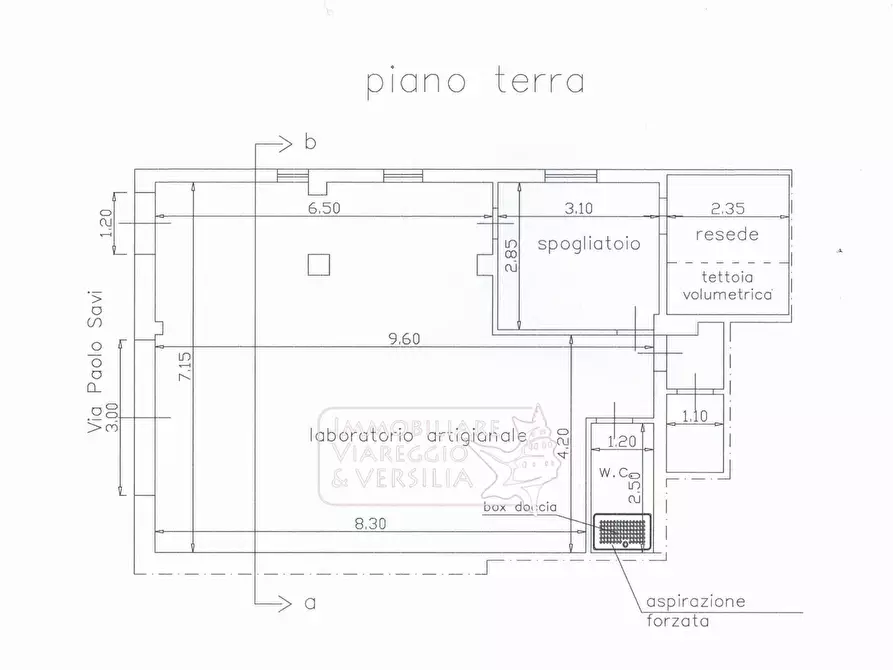 locale di sgombero in vendita a Viareggio