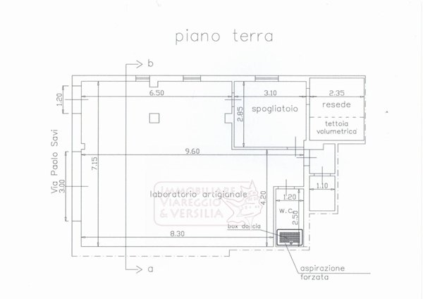 locale di sgombero in vendita a Viareggio