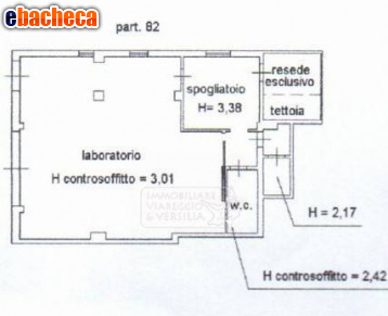 locale di sgombero in vendita a Viareggio