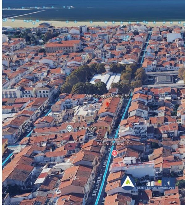 appartamento in vendita a Viareggio