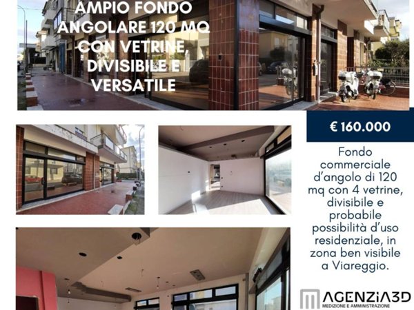 negozio in vendita a Viareggio in zona Campo d'Aviazione