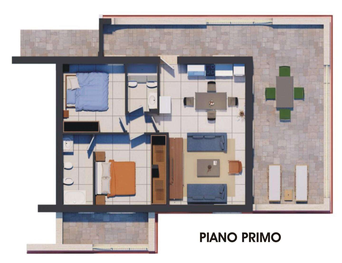 appartamento in vendita a Viareggio