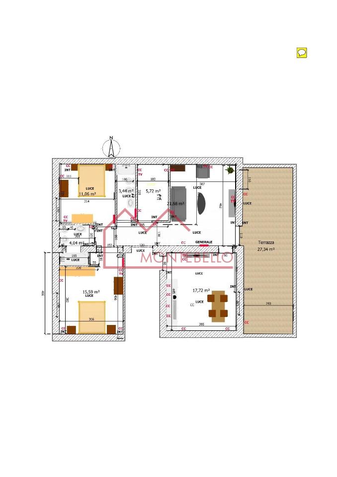 appartamento in vendita a Viareggio