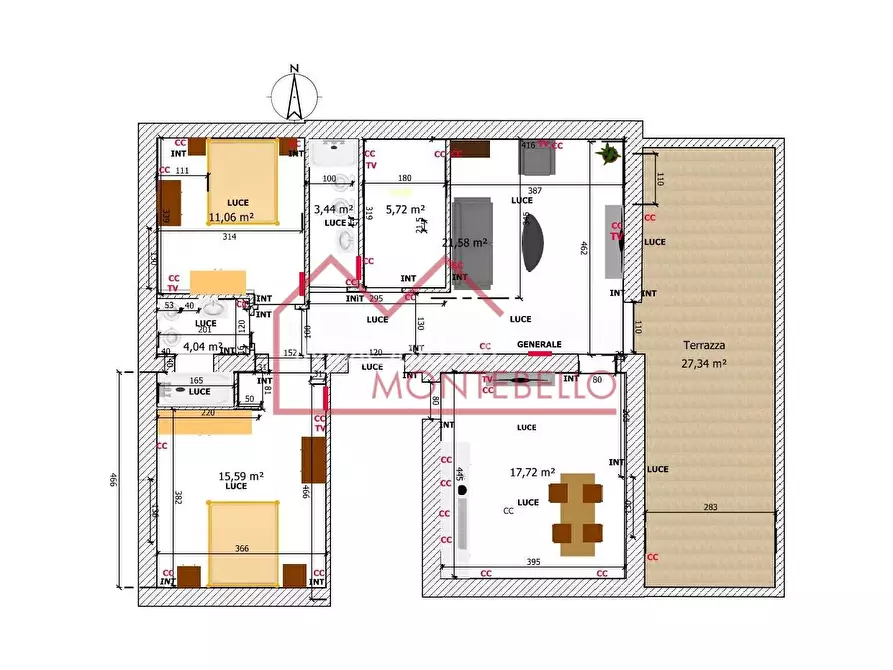 appartamento in vendita a Viareggio