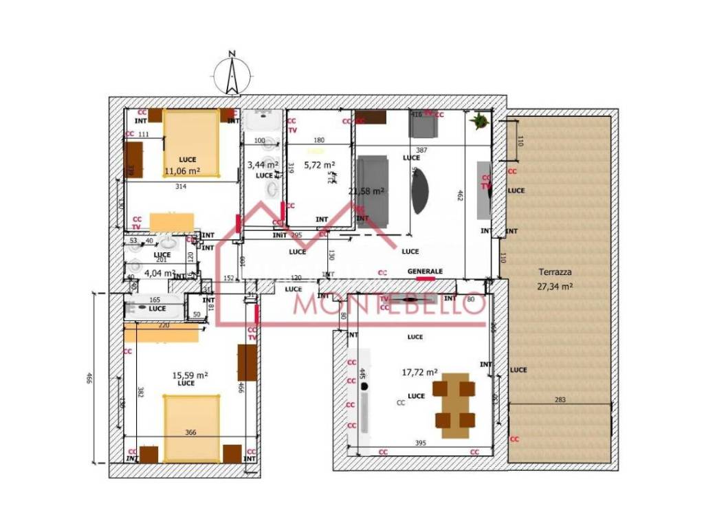 appartamento in vendita a Viareggio
