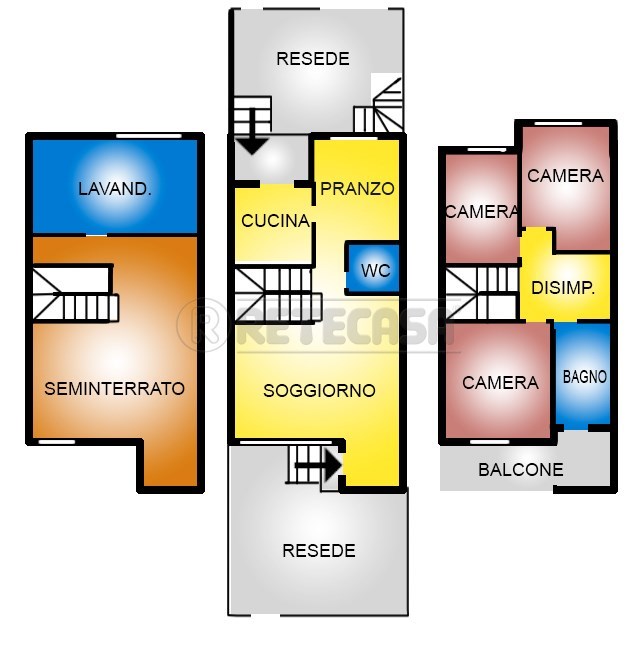 casa indipendente in vendita a Viareggio in zona Campo d'Aviazione