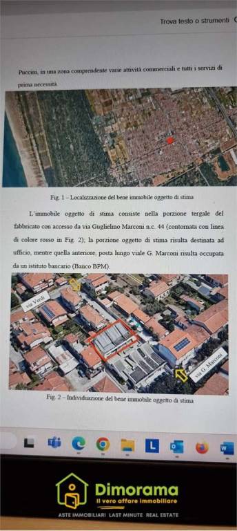 ufficio in vendita a Viareggio in zona Torre del Lago