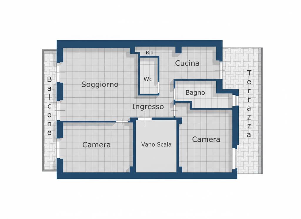 appartamento in vendita a Viareggio