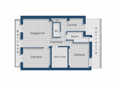 appartamento in vendita a Viareggio