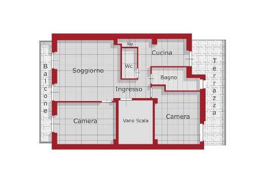 appartamento in vendita a Viareggio in zona Centro Storico