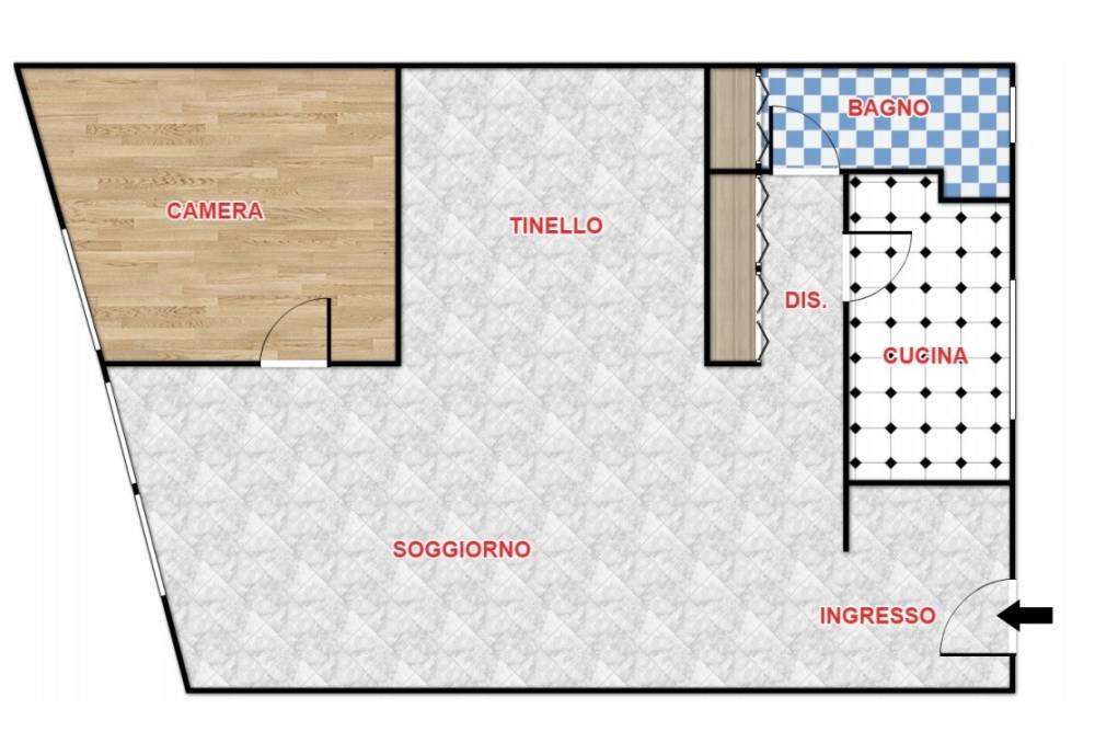 appartamento in vendita a Viareggio