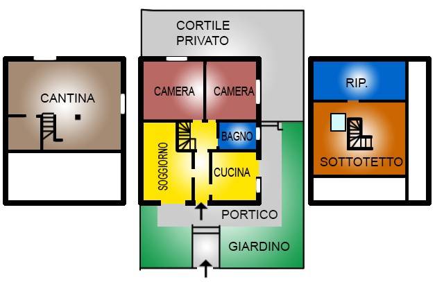 casa indipendente in vendita a Viareggio in zona Torre del Lago