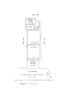 negozio in vendita a Viareggio in zona Campo d'Aviazione