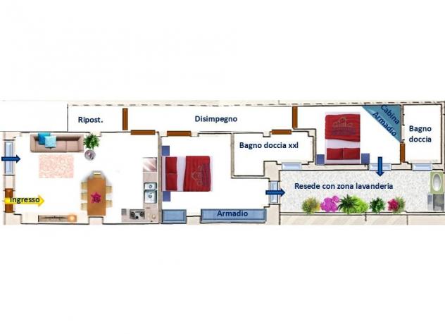 appartamento in vendita a Viareggio in zona Don Bosco