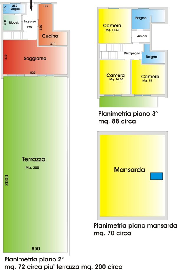 appartamento in vendita a Viareggio in zona Don Bosco