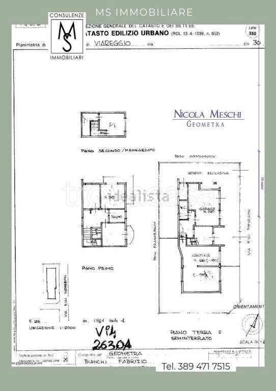 appartamento in vendita a Viareggio