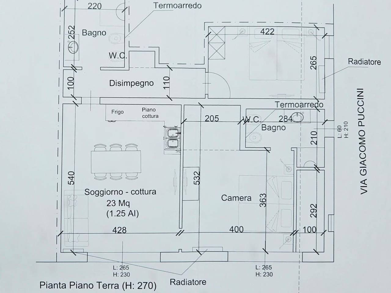 appartamento in vendita a Viareggio in zona Centro Storico
