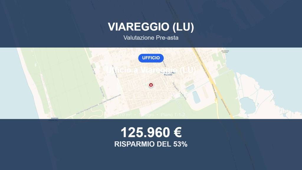 ufficio in vendita a Viareggio in zona Torre del Lago