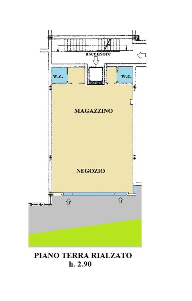 negozio in vendita a Viareggio